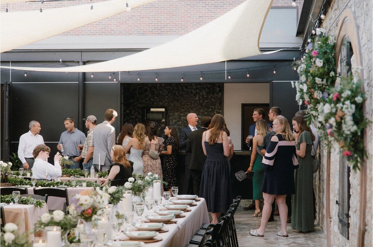 The event space at Venue 324
